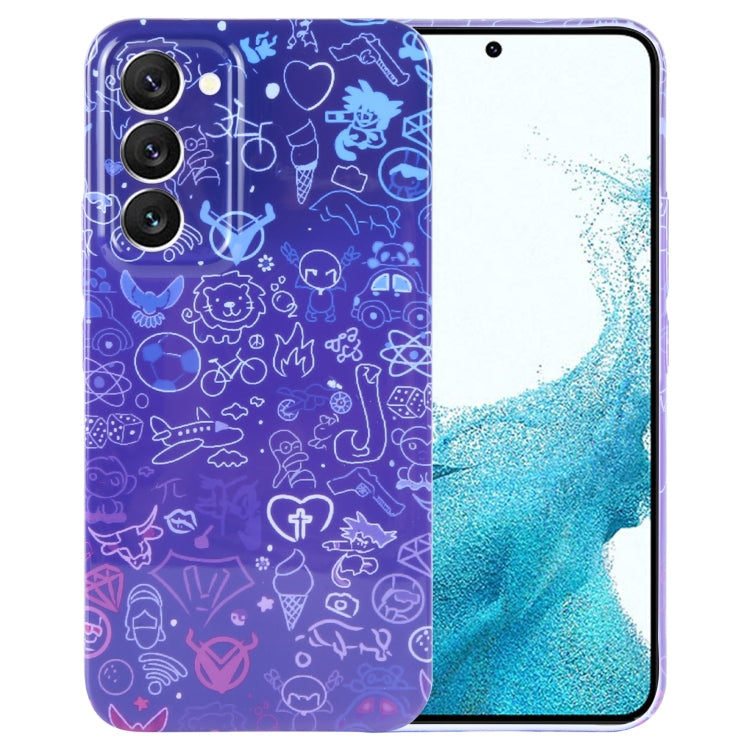 Painted Pattern PC Phone Case for Samsung Galaxy S22 5G