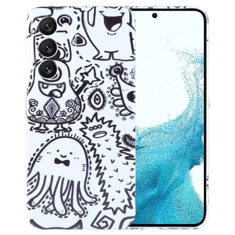 Painted Pattern PC Phone Case for Samsung Galaxy S22 5G