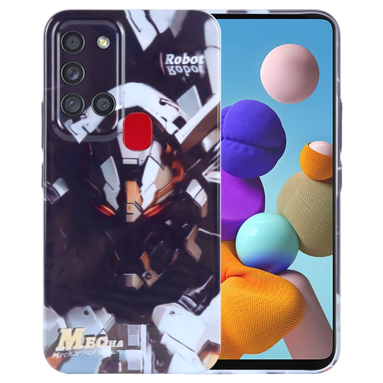 Samsung Galaxy A21s Painted Pattern Phone Case – Artistic PC Cover