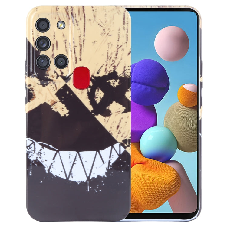 Samsung Galaxy A21s Painted Pattern Phone Case – Artistic PC Cover
