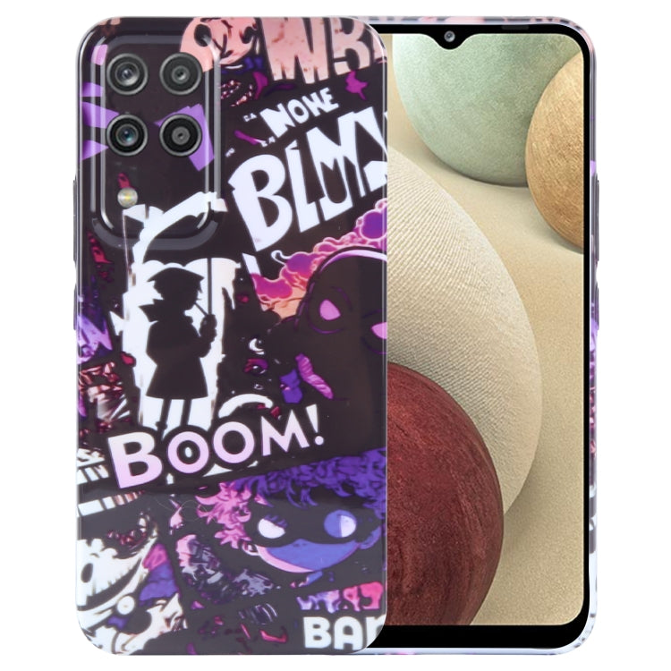 Funda de PC con diseño pintado para Samsung Galaxy A12