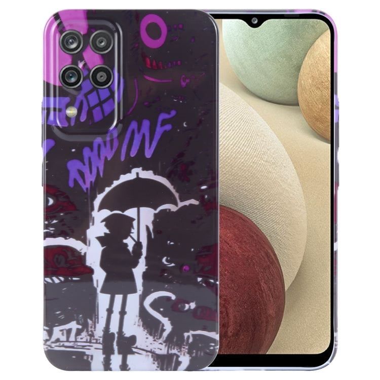 Funda de PC con diseño pintado para Samsung Galaxy A12
