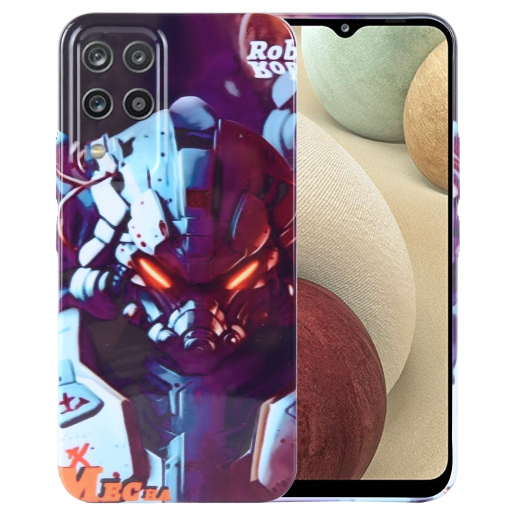 Funda de PC con diseño pintado para Samsung Galaxy A12