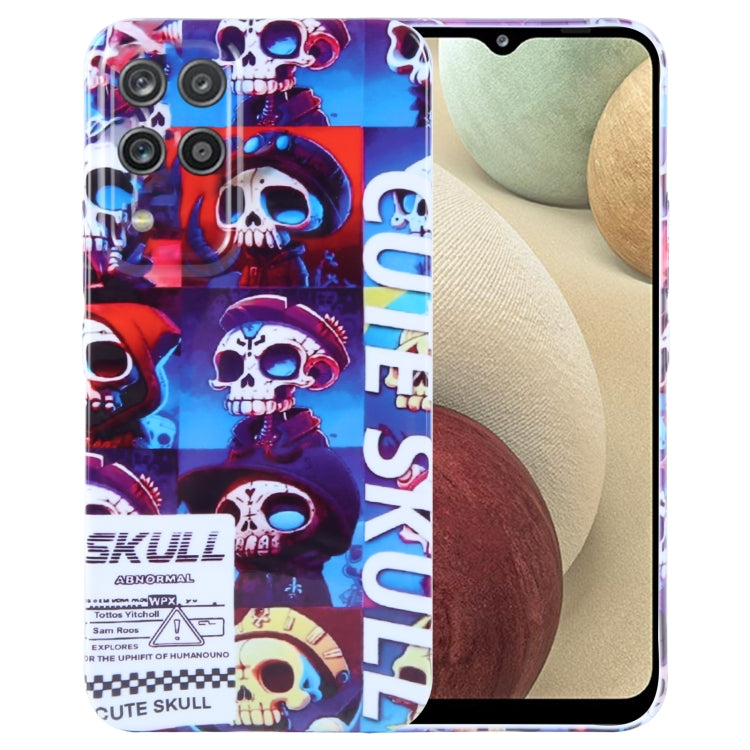 Funda de PC con diseño pintado para Samsung Galaxy A12
