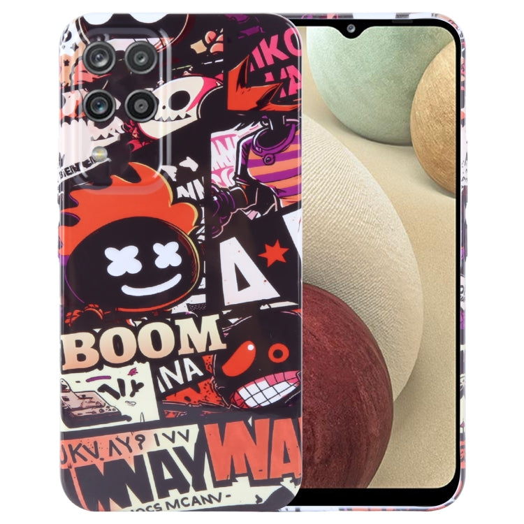 Funda de PC con diseño pintado para Samsung Galaxy A12