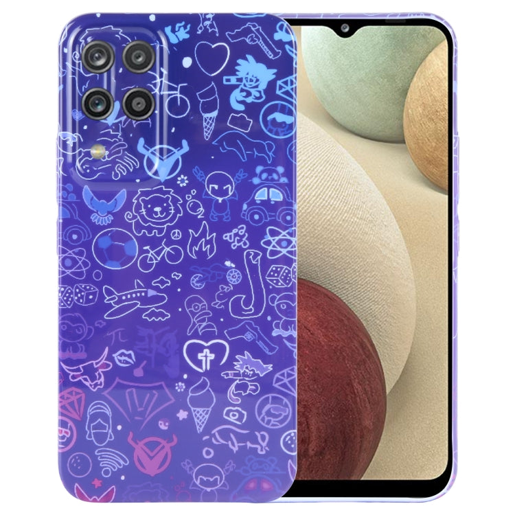 Funda de PC con diseño pintado para Samsung Galaxy A12