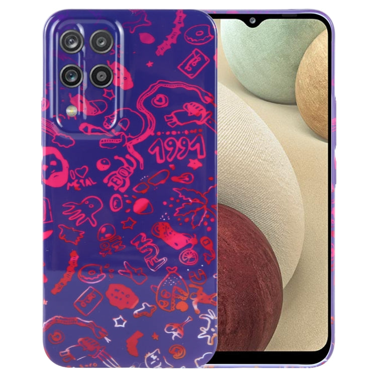Funda de PC con diseño pintado para Samsung Galaxy A12