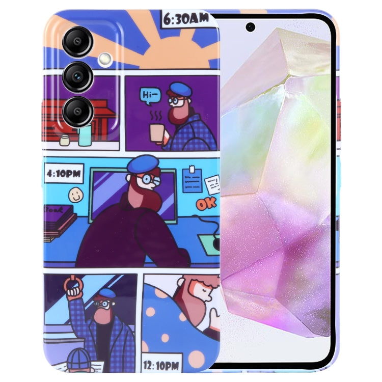 Bemalte Muster-PC-Handyhülle für Samsung Galaxy A35 5G
