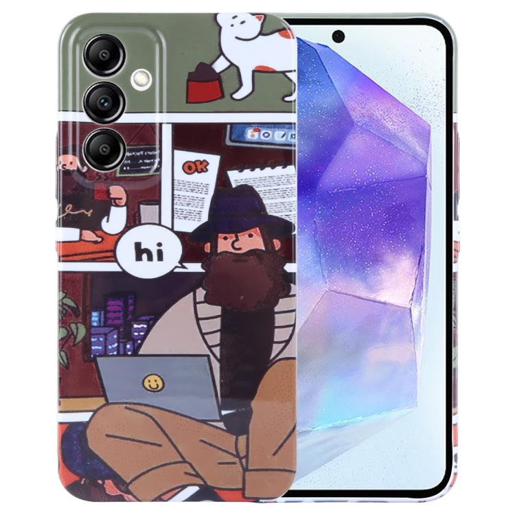 Bemalte Muster PC Handyhülle für Samsung Galaxy A55 5G