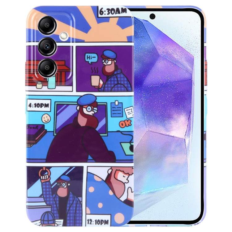 Bemalte Muster PC Handyhülle für Samsung Galaxy A55 5G