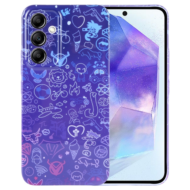 Bemalte Muster PC Handyhülle für Samsung Galaxy A55 5G