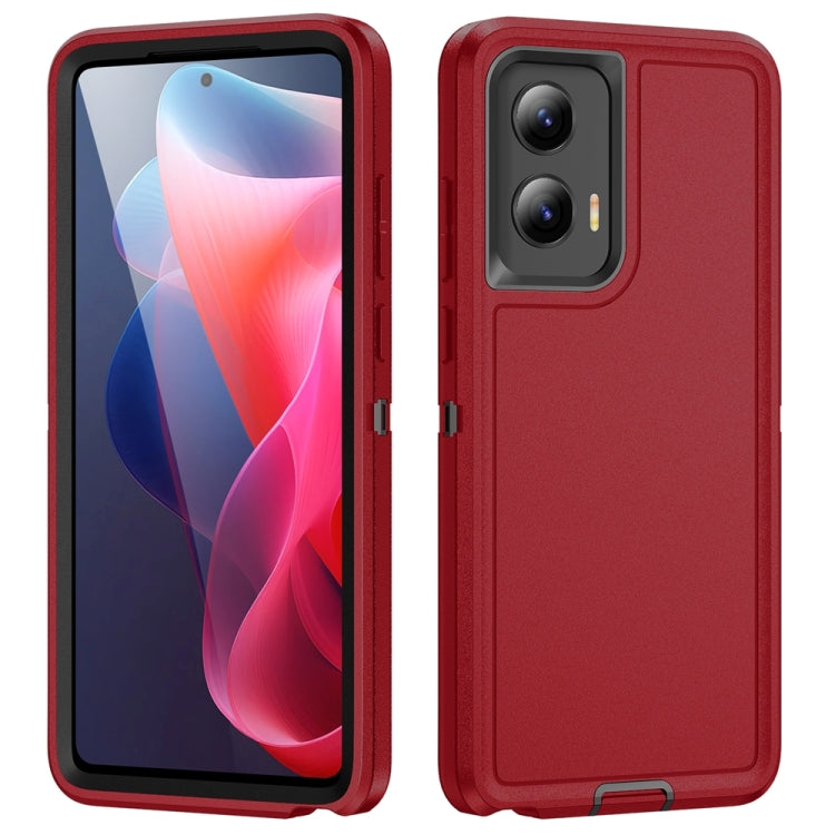 Waterproof Rugged Phone Case for Motorola Moto G 5G 2025 / Moto G Stylus 5G 2024 / Moto G Play 5G 2024 – Heavy Duty PC & Silicone Cover