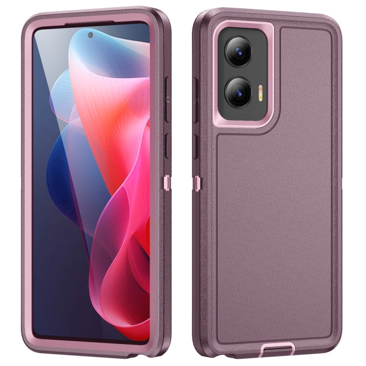 Waterproof Rugged Phone Case for Motorola Moto G 5G 2025 / Moto G Stylus 5G 2024 / Moto G Play 5G 2024 – Heavy Duty PC & Silicone Cover
