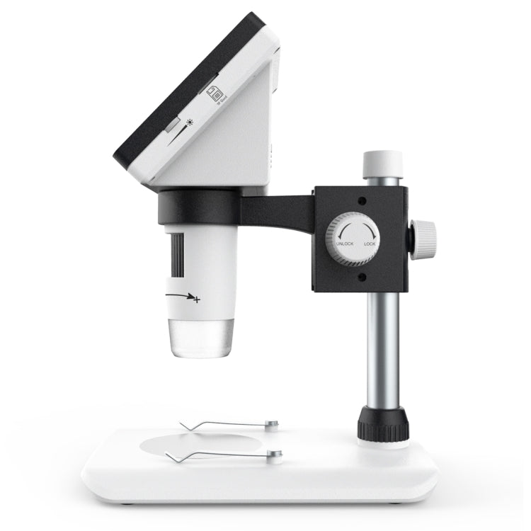 1080P Digital Microscope | 4.3" LCD Screen | 1000x Zoom | 0–40mm Focus | 8 LED