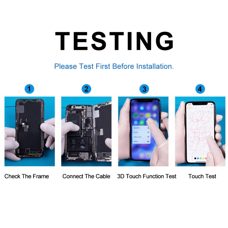 ZY HD Incell LCD Screen Replacement for iPhone | IC Transfer Required