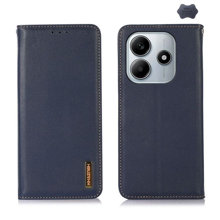 KHAZNEH Leather Wallet Phone Case | Xiaomi Redmi | Card Slot & RFID Blocking | 4 Colours