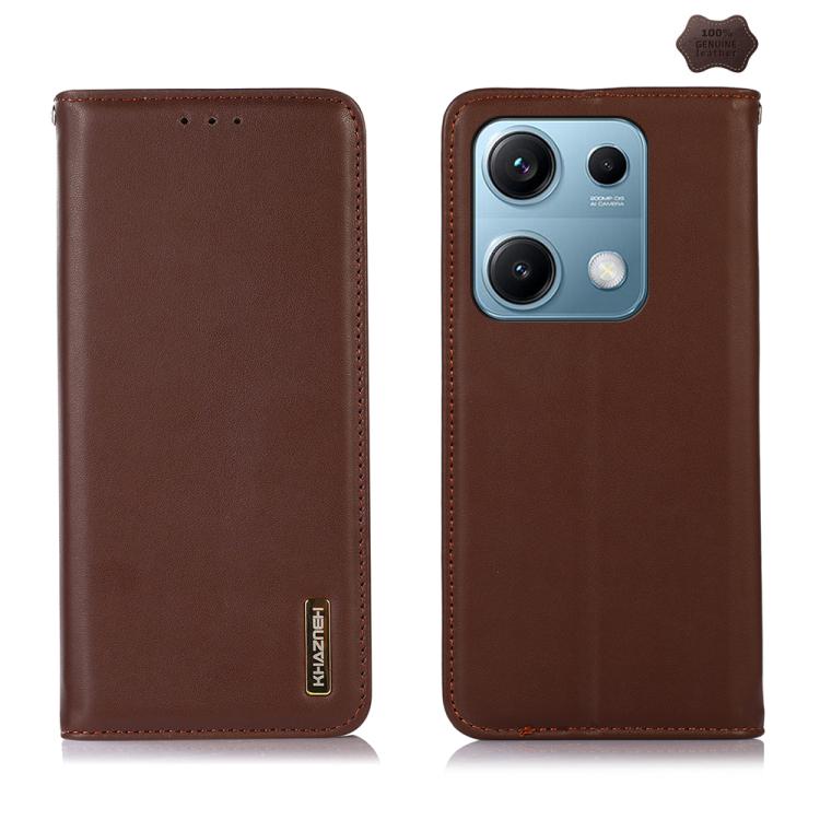 KHAZNEH Leather Wallet Phone Case | Xiaomi Redmi | Card Slot & RFID Blocking | 4 Colours