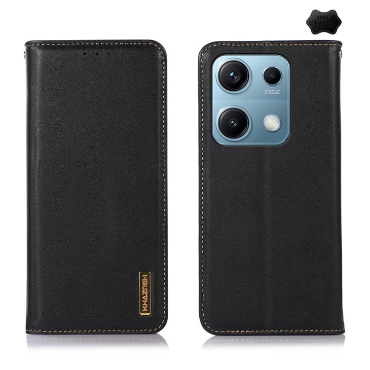 KHAZNEH Leather Wallet Phone Case | Xiaomi Redmi | Card Slot & RFID Blocking | 4 Colours