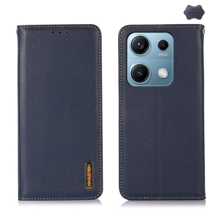 KHAZNEH Leather Wallet Phone Case | Xiaomi Redmi | Card Slot & RFID Blocking | 4 Colours