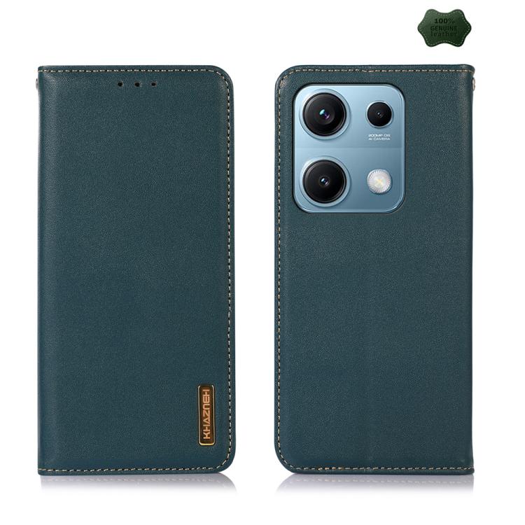 KHAZNEH Leather Wallet Phone Case | Xiaomi Redmi | Card Slot & RFID Blocking | 4 Colours