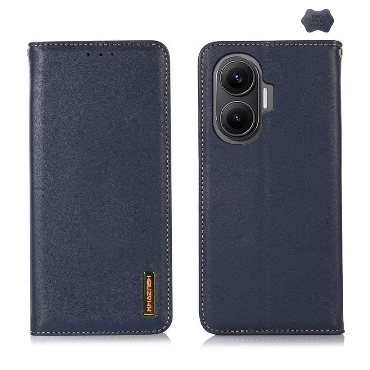 KHAZNEH Leather Wallet Phone Case | Xiaomi Redmi | Card Slot & RFID Blocking | 4 Colours