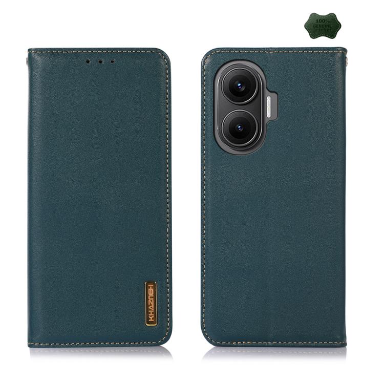 KHAZNEH Leather Wallet Phone Case | Xiaomi Redmi | Card Slot & RFID Blocking | 4 Colours