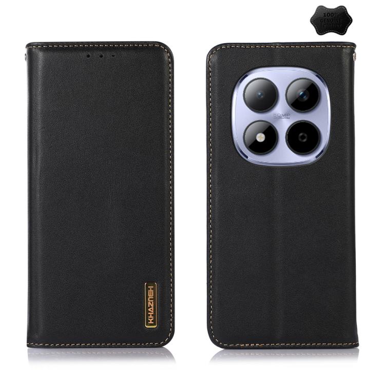 KHAZNEH Leather Wallet Phone Case | Xiaomi Redmi | Card Slot & RFID Blocking | 4 Colours