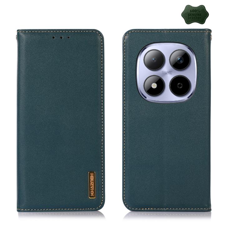KHAZNEH Leather Wallet Phone Case | Xiaomi Redmi | Card Slot & RFID Blocking | 4 Colours