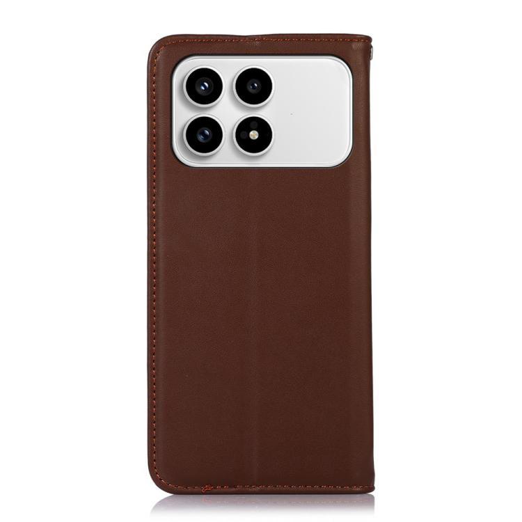 KHAZNEH Leather Wallet Phone Case | Xiaomi Redmi | Card Slot & RFID Blocking | 4 Colours