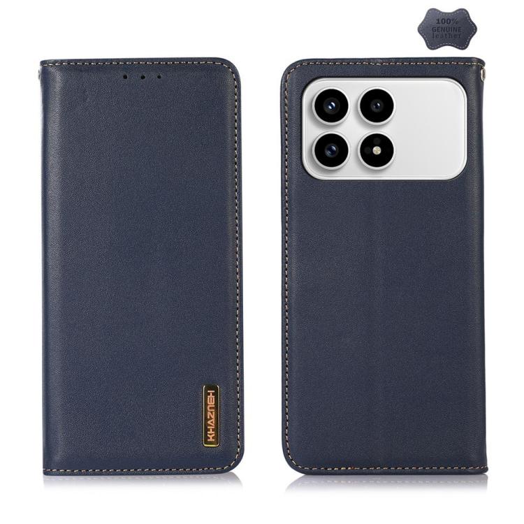 KHAZNEH Leather Wallet Phone Case | Xiaomi Redmi | Card Slot & RFID Blocking | 4 Colours