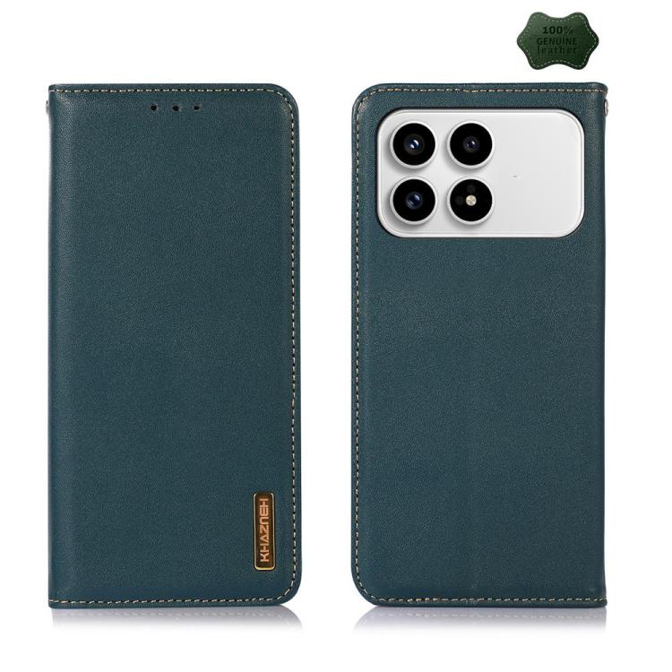 KHAZNEH Leather Wallet Phone Case | Xiaomi Redmi | Card Slot & RFID Blocking | 4 Colours