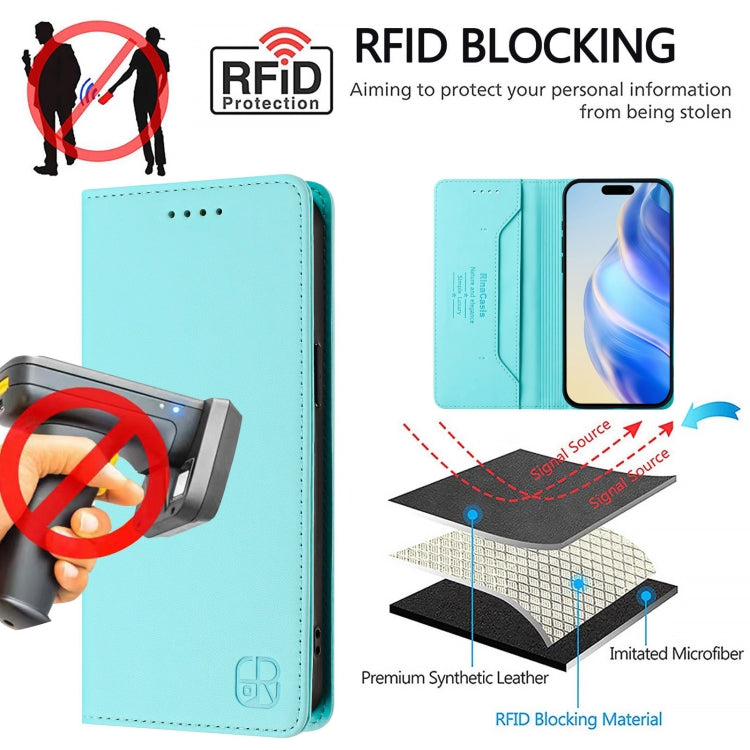RFID Blocking Leather Wallet Case for iPhone 11 | 11 Pro | 11 Pro Max | Magnetic Flip Cover with Card Slots & Stand