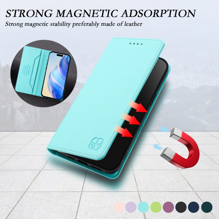 RFID Blocking Leather Wallet Case for iPhone 11 | 11 Pro | 11 Pro Max | Magnetic Flip Cover with Card Slots & Stand