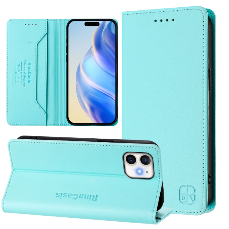 RFID Blocking Leather Wallet Case for iPhone 11 | 11 Pro | 11 Pro Max | Magnetic Flip Cover with Card Slots & Stand
