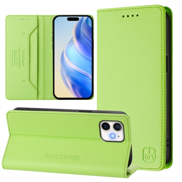 RFID Blocking Leather Wallet Case for iPhone 11 | 11 Pro | 11 Pro Max | Magnetic Flip Cover with Card Slots & Stand