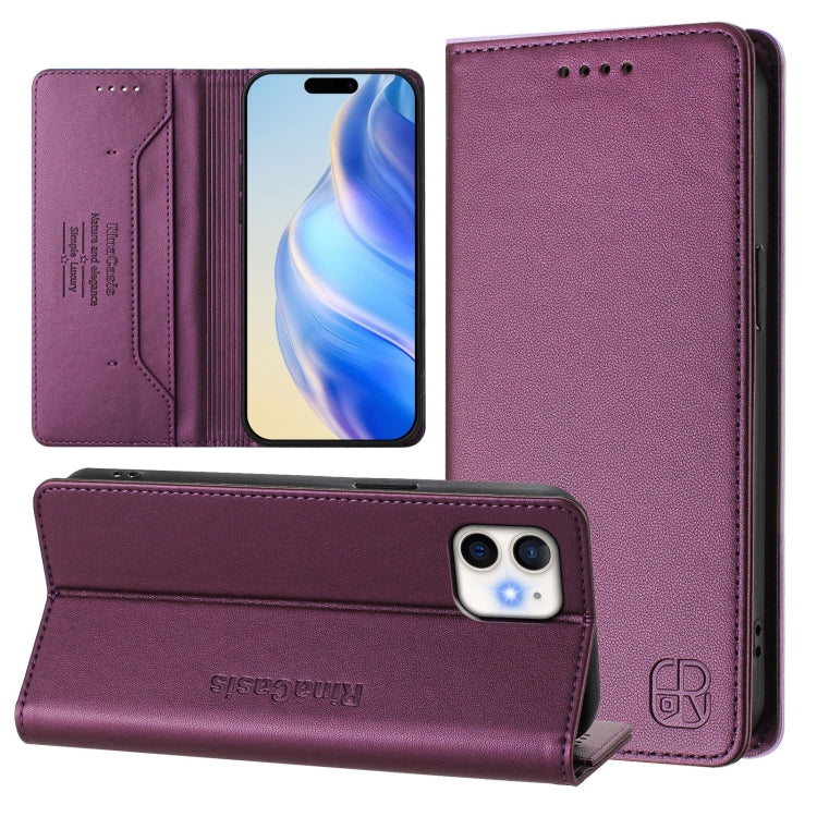 RFID Blocking Leather Wallet Case for iPhone 11 | 11 Pro | 11 Pro Max | Magnetic Flip Cover with Card Slots & Stand