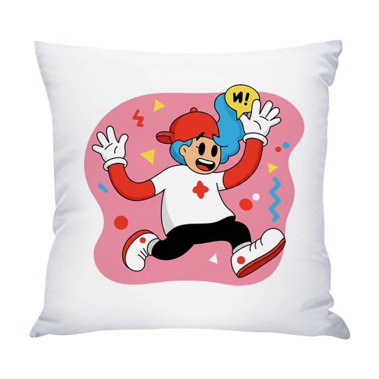 Pink Boy Print-On-Demand Sofa Cushion Cover | 35x35, 40x40, 45x45cm