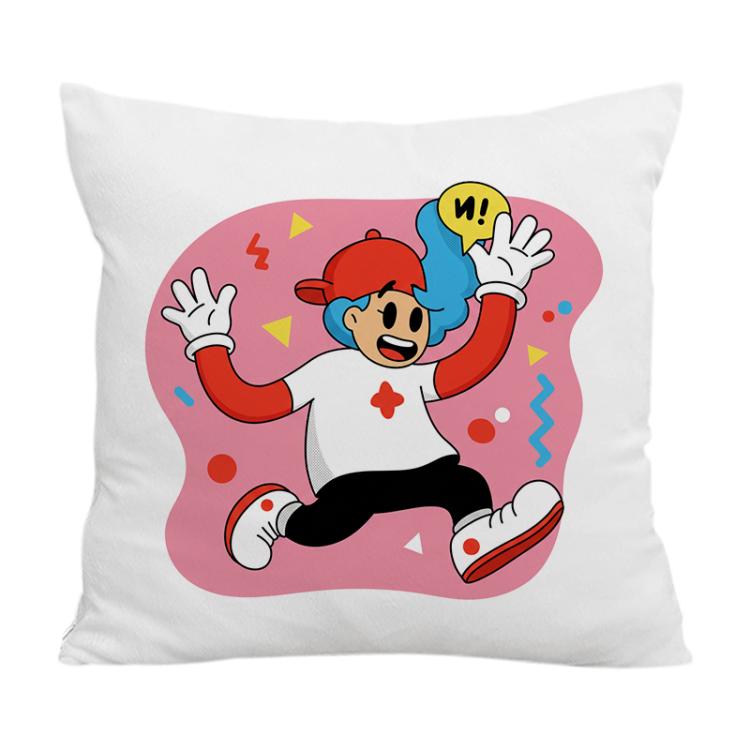 Pink Boy Print-On-Demand Sofa Cushion Cover | 35x35, 40x40, 45x45cm