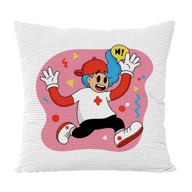 Pink Boy Print-On-Demand Sofa Cushion Cover | 35x35, 40x40, 45x45cm