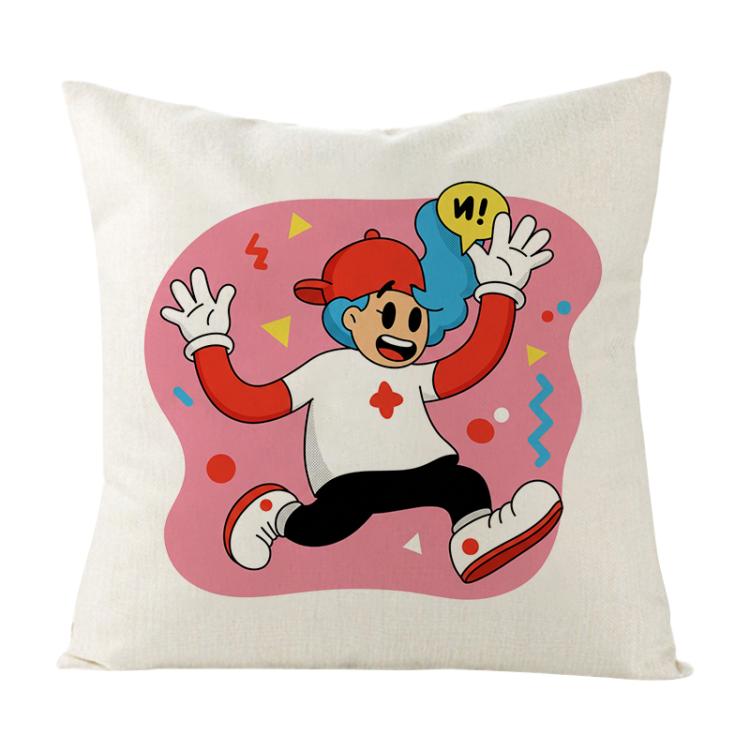 Pink Boy Print-On-Demand Sofa Cushion Cover | 35x35, 40x40, 45x45cm
