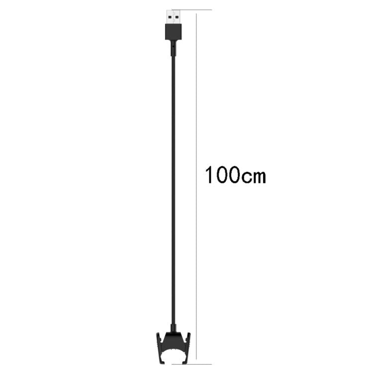 xDfind USB-A Port Watch Charging Clip Cargador de reloj, Longitud: 1m, Para Fitbit Charge 3 / 4