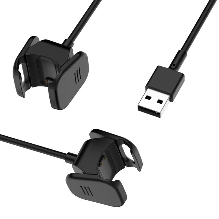 xDfind USB-A Port Watch Charging Clip Cargador de reloj, Longitud: 1m, Para Fitbit Charge 3 / 4
