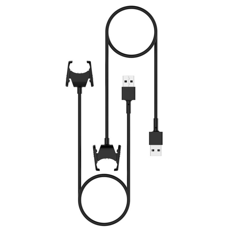xDfind USB-A Port Watch Charging Clip Cargador de reloj, Longitud: 1m, Para Fitbit Charge 3 / 4