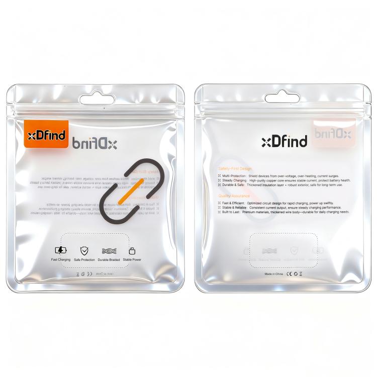 xDfind USB-A Port Watch Charging Clip Cargador de reloj, Longitud: 1m, Para Fitbit Charge 3 / 4