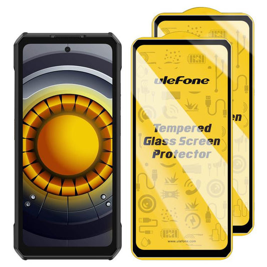 Ulefone 9H Tempered Glass Screen Protector 2-Pack | Armor 28, 30, 34 Pro, X16, X32 5G
