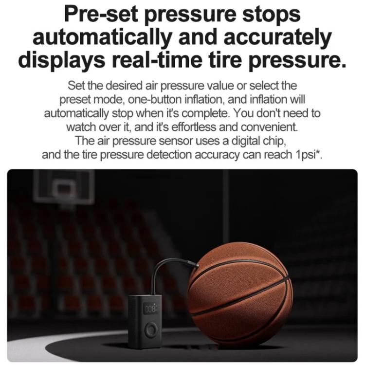 Xiaomi Mijia Luftpumpe 2D Tragbarer Elektrischer Luftkompressor Für Motorrad, Auto, Basketball, Mijia Luftpumpe 2D