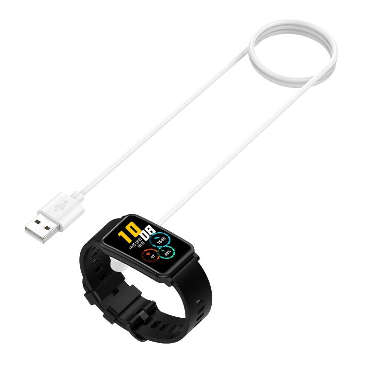 Magnetic USB Charging Cable for Huawei Band 8/9/10 & Watch Fit 3 – 1m (White/Black)