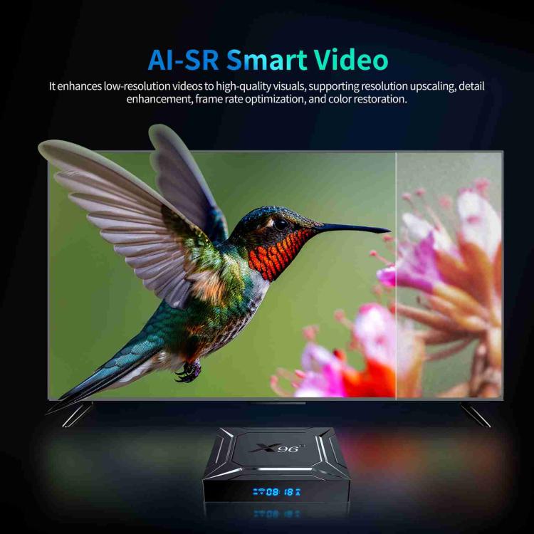 X96 M200 Android 14 TV Box | Amlogic S905X5M | 4K Ultra HD | 2/4GB RAM | Wi-Fi 5G | BT5.0