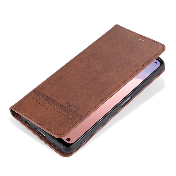 AZNS Magnetische Textur Horizontal aufklappbare Ledertasche mit Kartenfächern, Halter & Brieftasche, für Huawei Nova 7 SE, für Huawei Nova 7, für Huawei Enjoy 20, für Huawei Maimang 9