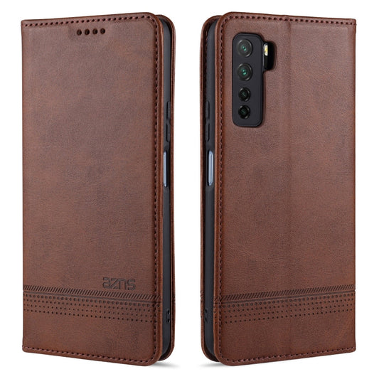 Magnetic Flip Leather Wallet Case | Huawei Nova 7 SE / Nova 7 / Enjoy 20 / Maimang 9